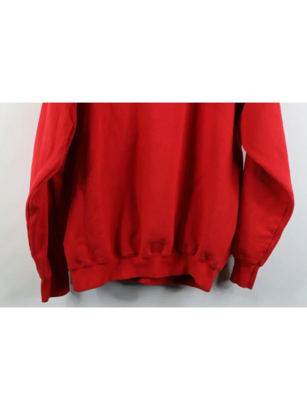 Vintage 90s Y2K Mens Large Spell Out Ohio State University Hoodie Sweatshirt Red